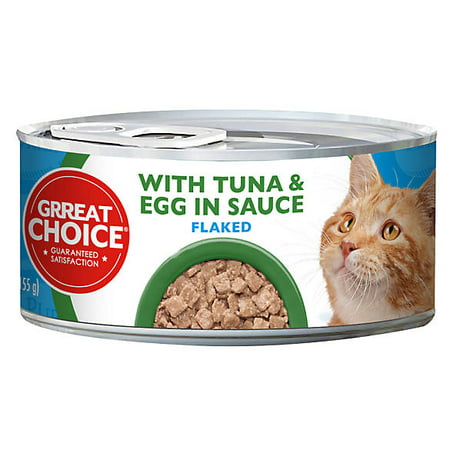 Grreat Choice® Cat Food tuna and egg (pack of 2)