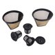 thumbnail image 1 of Cápsulas de Filtro de Café Reutilizables ANGGREK Plástico Resistente Eficaz Para Cafetera de Doble Preparación, 1 of 7