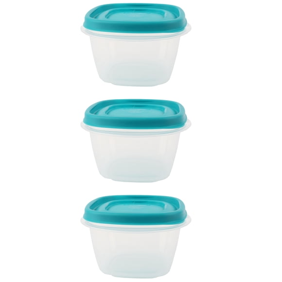 Contenedores de almacenamiento de alimentos Utensilux Rubber Maid, juego de 7 piezas