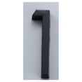 thumbnail image 1 of Lefu Adhesive Glossy 3D House Number Door Plate Sign Outdoor Hotel Room Number Black, 1 of 4