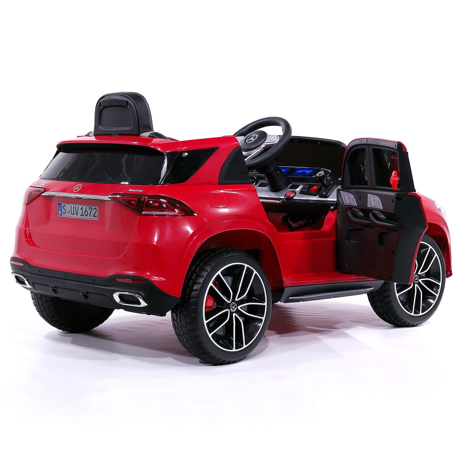 Mercedes GLE450 SUV Electric Ride-On Car w/ Parental Remote, 12V, MPR USB Player, LED Lights, EVA Foam Rubber Wheels
