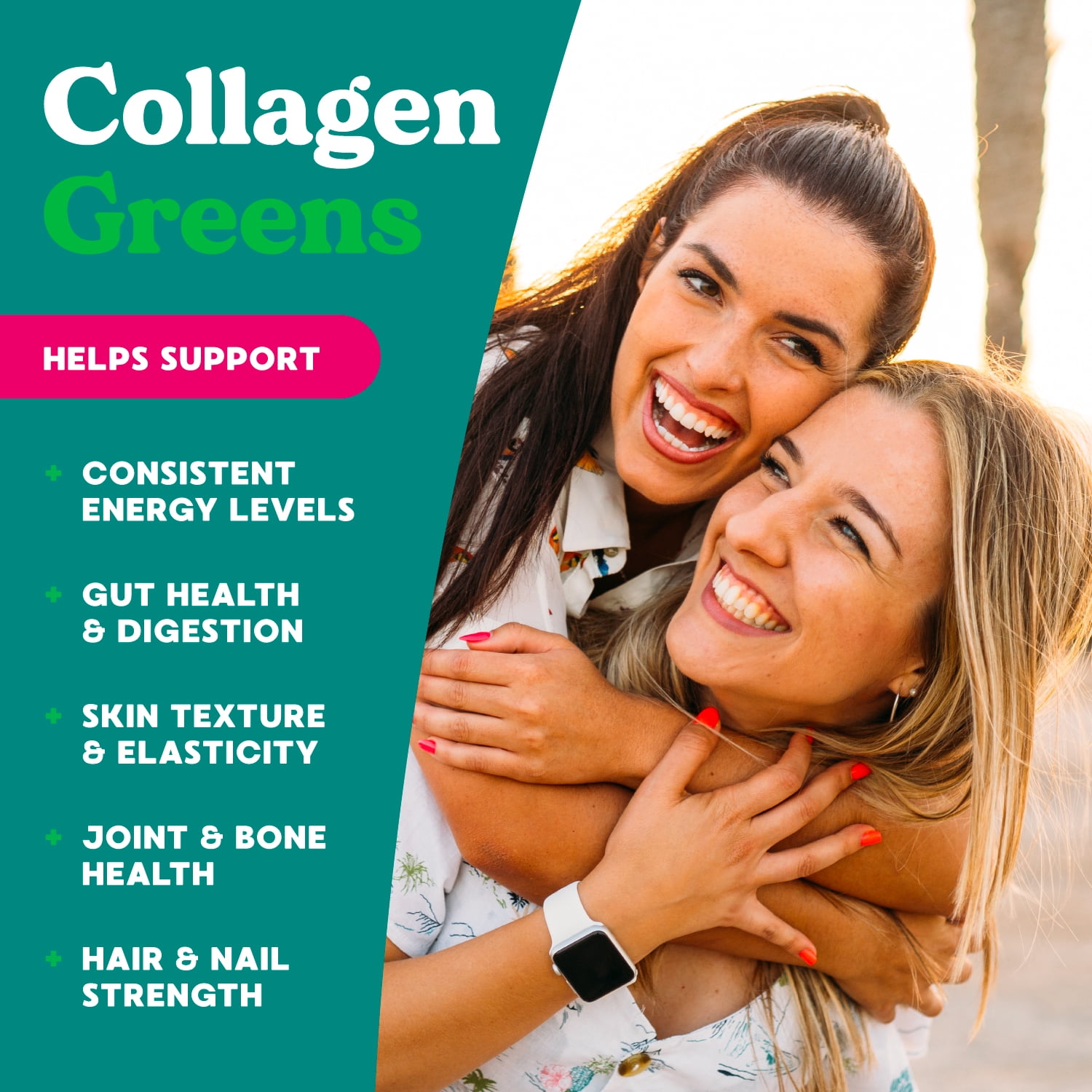 Simply Blossom Daily Greens & Superfood Powder for Women – Collagen + Probiotics for Digestion, Bloating Relief & Energy – 48 Organic Nutrients, Gut Health Support – Mixed Berry, 30-Day SupplySimply