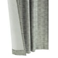 thumbnail image 4 of Habitat Odessa Light Filtering Dual Header Curtain Panel 52 x 84 in Grey, 4 of 6