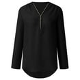 Borniu Plus Size Women s Summer Tops Zip Casual Tunic Rollable Sleeve levi-size-chart-conversion