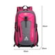 thumbnail image 4 of Mochila Para Acampar Bolsa de pesca de poliéster de gran capacidad impermeable para viajes de oficina (rosa roja) Likrtyny Para Estrenar, 4 of 8