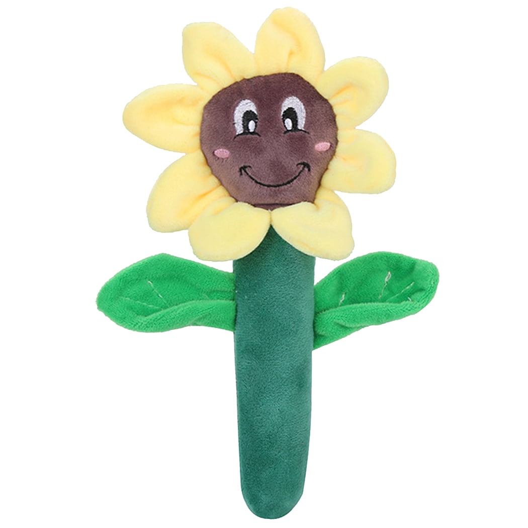 Dog Plush Toy Creative Sunflower Pet Chew Toy Pet Bite Toy Dog Bite Toy ...