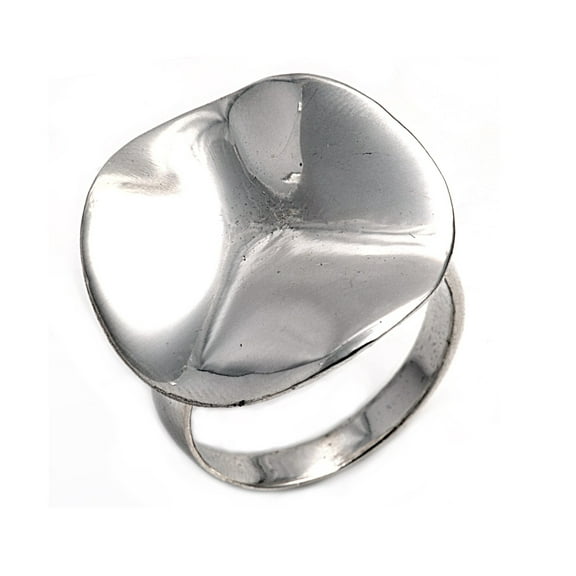 925 Sterling Silver Designer Style Ring Size 10