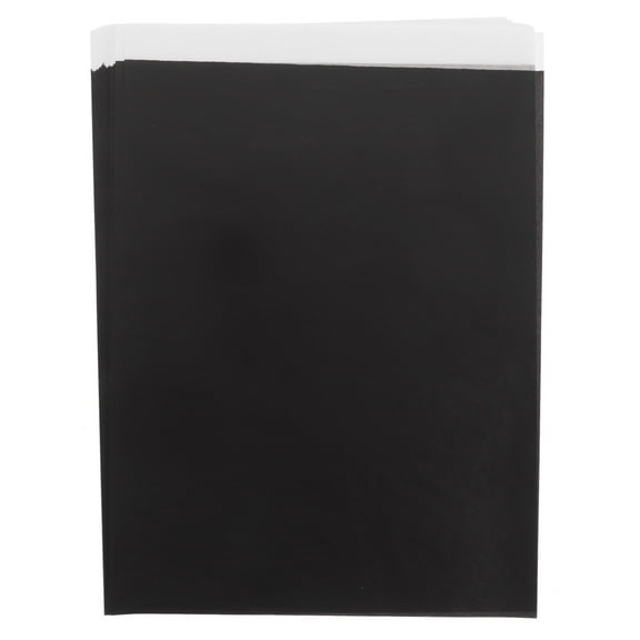 Milisten Black Carbon Transfer Paper for Embroidery Reusable Clear Pattern Copy Sheets