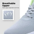 thumbnail image 6 of AOV GREEN LEAF Mens Running Shoes Tennis Athletic Sneakers Gym Comfortable Walking Sport Non Slip Workout Cross Training Shoe Size 7-13, 6 of 8
