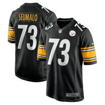 Men's Nike Isaac Seumalo  Black Pittsburgh Steelers  Game Jersey