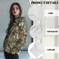 thumbnail image 6 of COEQINE Oversized Women's Hoodies Soft Cozy Casual Wear Fashion Y2K Loose Pullover Sweatshirts Camouflage Leaf Printing Long Sleeves Lightweight Fall Winter Outfits Clothes, 2XL, 6 of 7