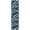 Navy/Beige, variant on SAFAVIEH Courtyard Trena Fishes Indoor/Outdoor Runner Rug, Navy/Beige, 2'3" x 5'