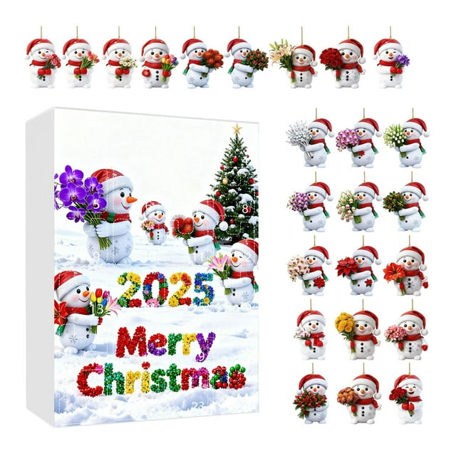 Calendario De Adviento 2025, Decoración Para El Hogar, Ideal Para Rellenar Calcetines Navideños (niños Y Niñas), Estilo B.