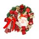 thumbnail image 1 of Corona de Navidad Flores Artificiales 38 cm Coronas de Navidad Corona de Chimenea de Navidad Decoración de Navidad para Interiores y Exteriores para Puerta Pared Ventana Chimenea Pared(4) ER, 1 of 3