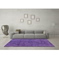 thumbnail image 3 of Ahgly Company Indoor Square Abstract Pink Modern Area Rugs, 6' Square, 3 of 4