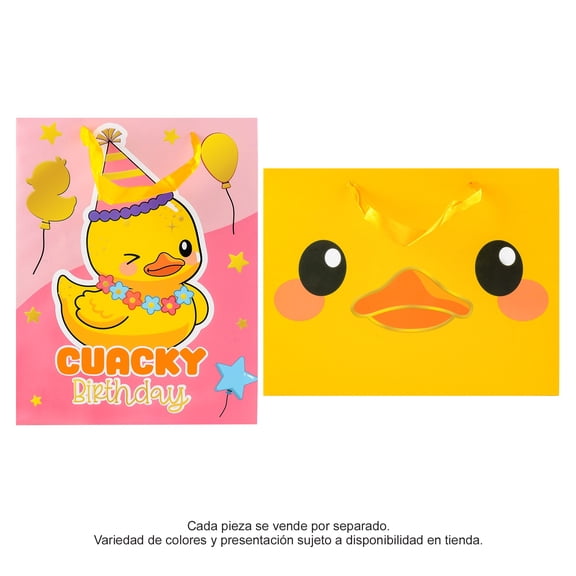 Bolsa de Regalo Prichos Shiny Duck de Cartón Varios Modelos 1 Pieza