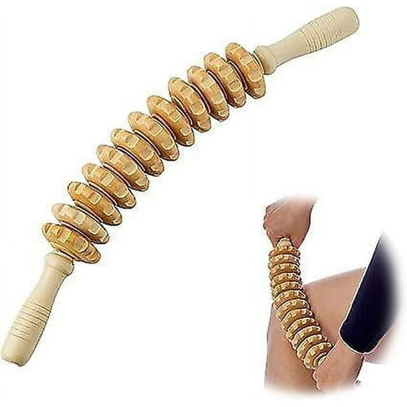 Dww-appareil De Massage Roller Manuel, Rouleau De Massage, Anti Cellulite Masseur Rouleau De Massage Appareil, Qui Soulvent, Resserrent Et Relchent La