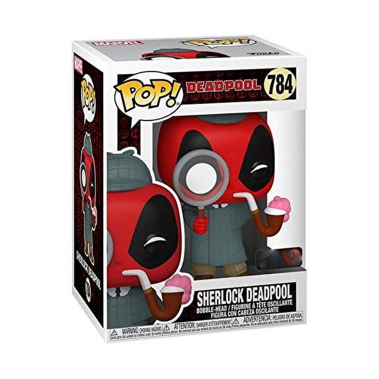 Funko Pop! Figure: Marvel Sherlock Deadpool Exclusive #784