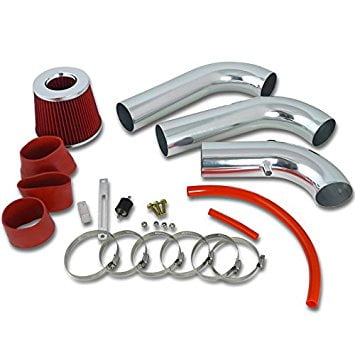 Spec-D Tuning AFC-RAM03V8RD-AY Dodge Ram 1500 2500 3500 5.7L V8 HEMI Cold Air Intake+Red (Best Exhaust For Dodge Ram Hemi)