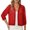 Red*, variant on RUTAYY Women's Knitted Cardigan 3/4 Sleeve Solid Color Lightweight Comfortable Casual Sweater Daily Wear Holiday Versatile Tops