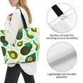 thumbnail image 3 of Disketp Green Avocado Bolsa Tote Estampada para Mujer, Bolso de Hombro y de Mano para Compras y Viajes, 3 of 8