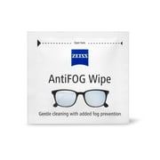 ZEISS Gentle and Thorough Cleaning Anti Fog Lens Cleaner Wipes for Eyeglass, 30 Count