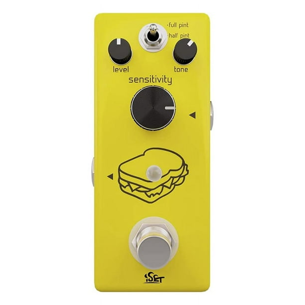 Compresor Pedal de Guitarra Sandwich Comp para Guitarra EléCtrica Bajo True Bypass