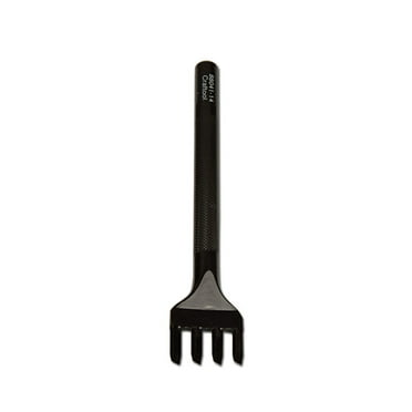 Tandy Leather Craftool� Pro Line Lacing Chisel 4 Prong Angle 1/8" (3 mm) 88041-14