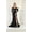 BLACK, variant on Royal Queen RQ7966 High Slit Embellished Long Special Occasion Dress