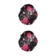 thumbnail image 1 of Jumpingount Gorro de quimioterapia para mujer, gorro de baño, bufanda para la cabeza, gorro de dormir, turbantes de moda, cubierta para la cabeza, Negro 2piezas, 1 of 6