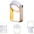 thumbnail image 2 of Lámpara de luz nocturna táctil, luces de escritorio LED inalámbricas recargables por USB, lámpara de tienda de campaña plegable portátil giratoria de 360 ° para lectura, camping y dormitorio Xemadio 222848-1, 2 of 9