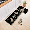 thumbnail image 5 of Halloween Kitchen Rug Set of 2, Non Slip Pumpkin Spooky Mats with Anti Fatigue Comfort, Washable Halloween Decor Rugs for Sink Laundry Office, Farmhouse Holiday Floor Mats 15.8x23.6+15.8x43.3 Inches, 5 of 6