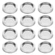 thumbnail image 1 of Tapas para tarros de boca regular, redondas, de 70 mm, con división, para enlatar especias y miel (XH00177, plateadas), 1 of 14