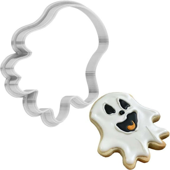 Halloween Ghost Face Cookie Cutter 4 Inch Made in USA by WONDERTORY