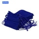 thumbnail image 3 of Bolsas de terciopelo con cordón de 2.76x3.54 pulgadas, bolsas de regalo, fundas para joyas, azul oscuro, 25 piezas, 3 of 6