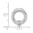 thumbnail image 3 of FB Jewels 14k White Gold Diamond Slide Mtg, 3 of 5