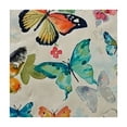 thumbnail image 4 of HAOXIT are Spring Vinyl Flannel Backed Tablecloth, Pastel Butterfly Vinyl Tablecloth with Flannel Backing 52*52, 4 of 8