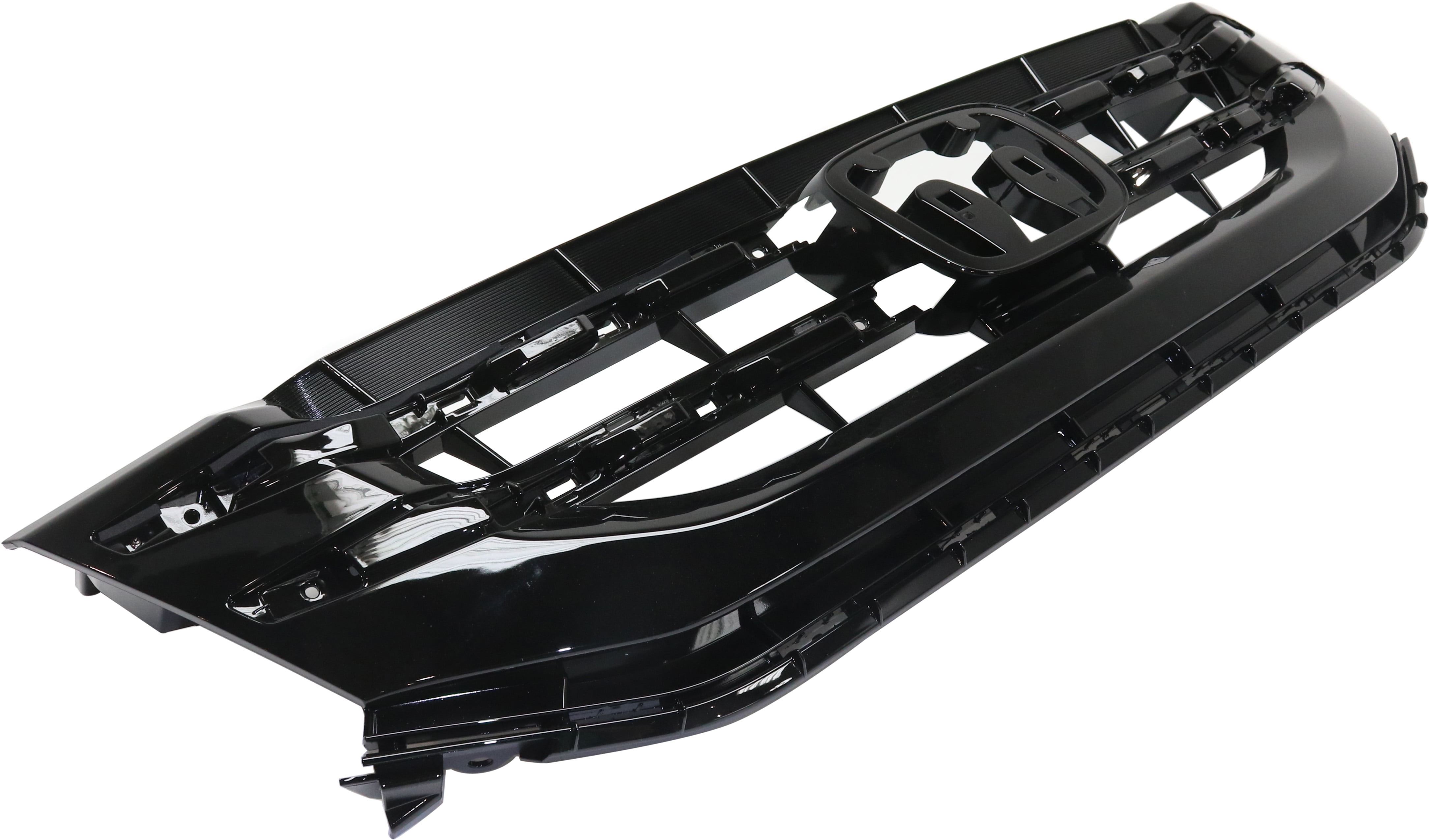 Grille Assembly Compatible With 2014-2017 Honda Odyssey Black Shell and Insert CAPA Certified