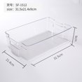 thumbnail image 3 of Clear Pantry Organizer Bins Household Plastic Food Storage Basket Box for Kitchen Countertops Cabinets Refrigerator Freezer, 3 of 3