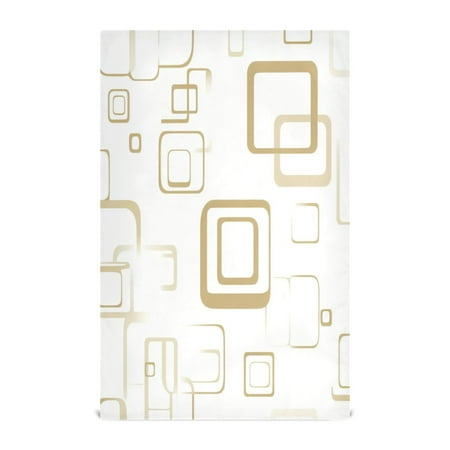 

Abstract Geometric Square Kitchen Towels 6-Piece Pack Tea Towels for Kitchen Decorative Waffle Design 28x18in