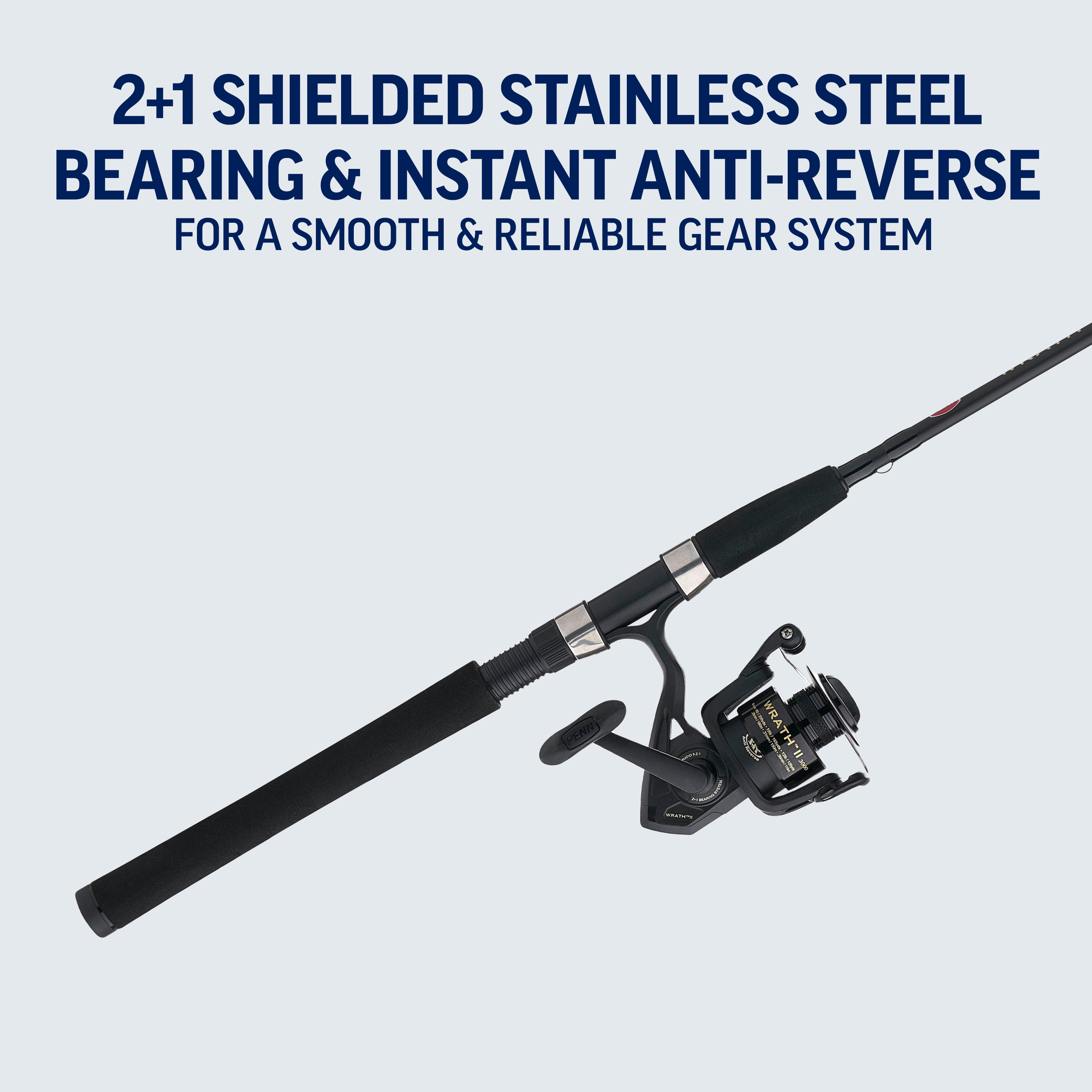 Penn Wrath Ii 8000 Penn Wrath Ii 5000 Spinning Fishing Reel