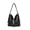 Black, variant on NCY 2-in-1 Convertible Backpack Shoulder Bag For Women Vintage Rivet Studded Tote Purse Casual Crossbody Bag (brown)