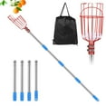 thumbnail image 3 of EIMELI Fruit Picker Stick with Telescoping Pole Durable Stainless Basket Fruit Picking Tool, 3 of 9