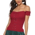thumbnail image 1 of JMKQLZ Women's Summer One-shoulder Top, 1 of 5