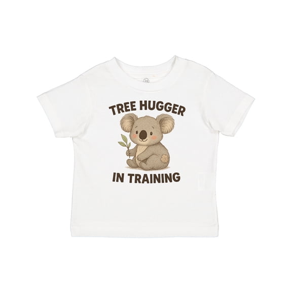 Inktastic Tree Hugger in Training Cute Koala Boys or Girls Baby T-Shirt