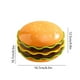 thumbnail image 3 of Burger Style Stackable Dinnerware Set | 7-Piece Multicolor Plastic Serving Plates with Lids | Snack, Dessert, Cereal Bowls | 6.6 in Compact Space-Saving Tableware | Dishwasher Safe | Gift Idea, 3 of 6