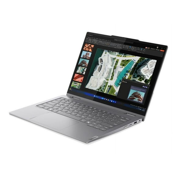 Lenovo ThinkBook 14 2-in-1 G4 IML 21MX - Flip design - Intel Core Ultra 7 - 155U / up to 4.8 GHz - Win 11 Pro - Intel Graphics - 16 GB RAM - 512 GB SSD NVMe - 14" IPS touchscreen 1920 x 1200 - Wi-Fi 6 - dual tone luna gray - kbd: US