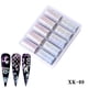 thumbnail image 1 of XWSHYW Pegatinas de Uñas Calcomanías Adhesivas Art Tip Decoración Diy Estampado Manicura, 1 of 3