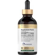 Biotin Liquid Drops 5000mcg | 4 fl oz | Berry Flavor | Vegetarian, Non-GMO & Gluten Free | by Carlyle