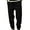 Black, variant on Hanes Mens Linen Harem Pants Athletic Workout Jogger Sweatpants for Men Baggy Boho Yoga Hippie Loose Fit Summer Beach Trousers Khaki S